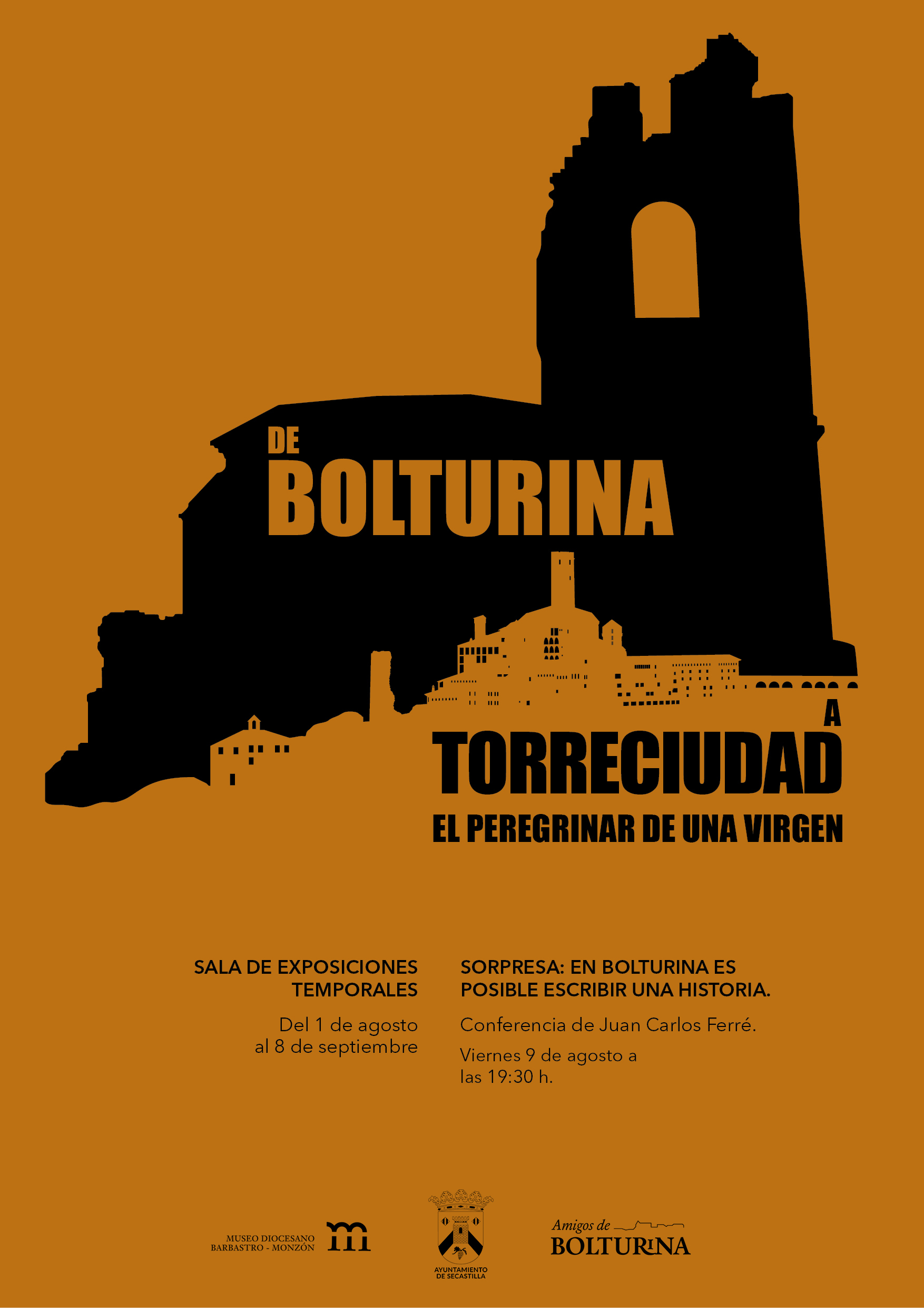 Cartel De Bolturina a Torreciudad 