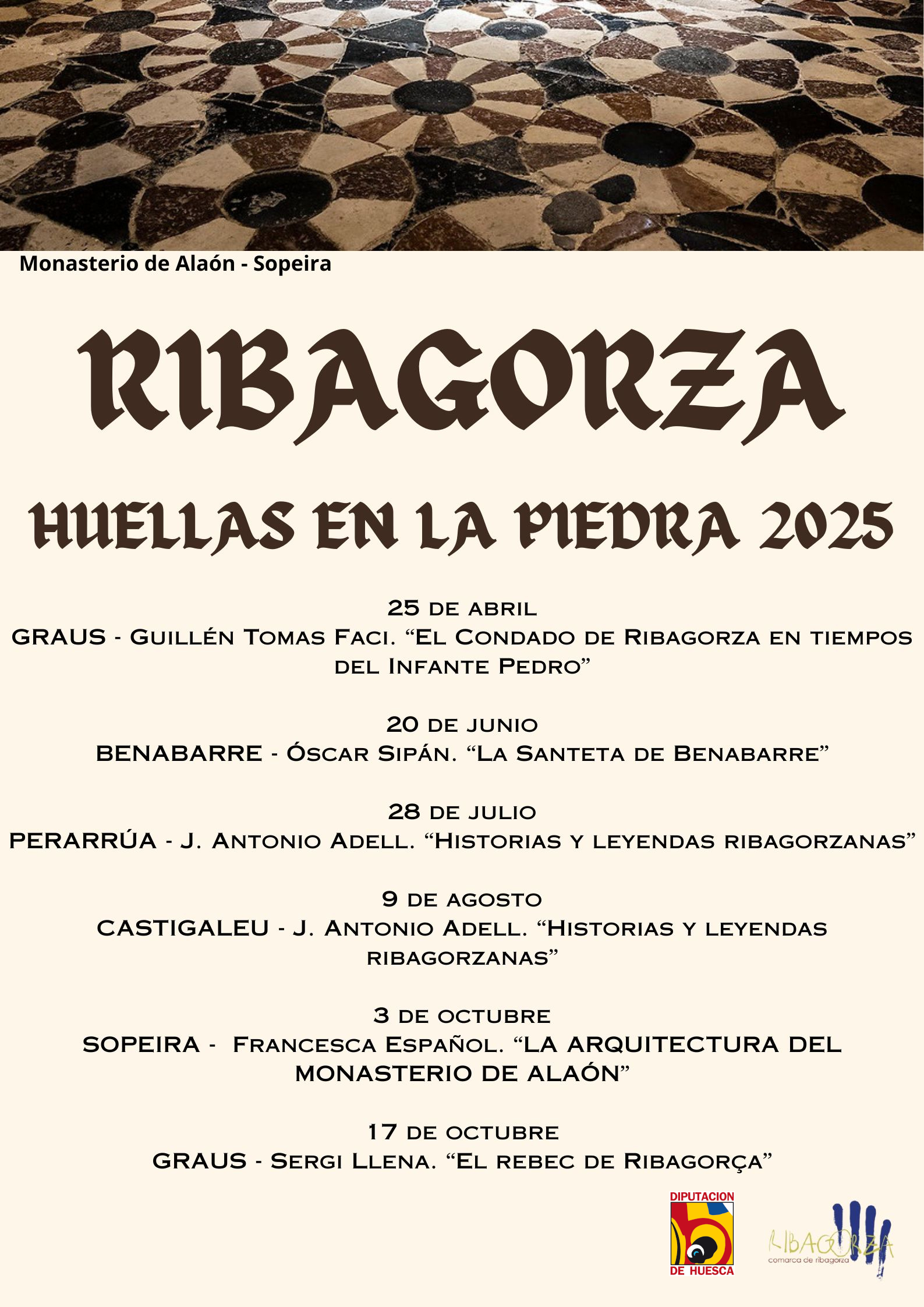Ribagorza huellas en la piedraDPH