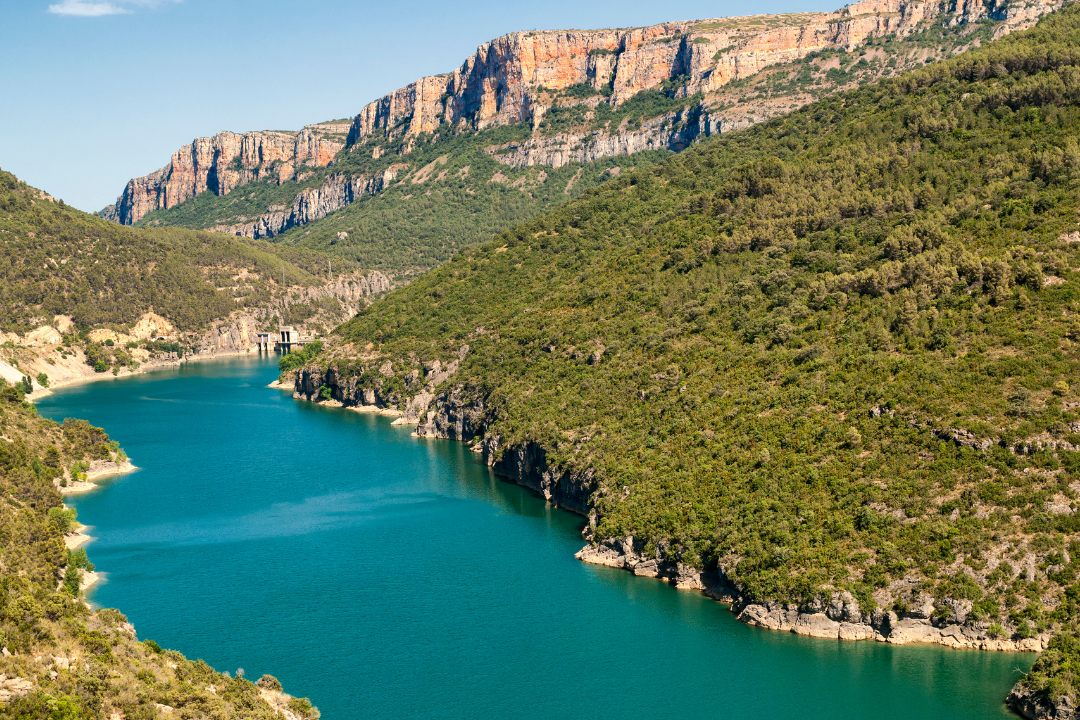 Río Noguera Ribagorzana en Sopeira